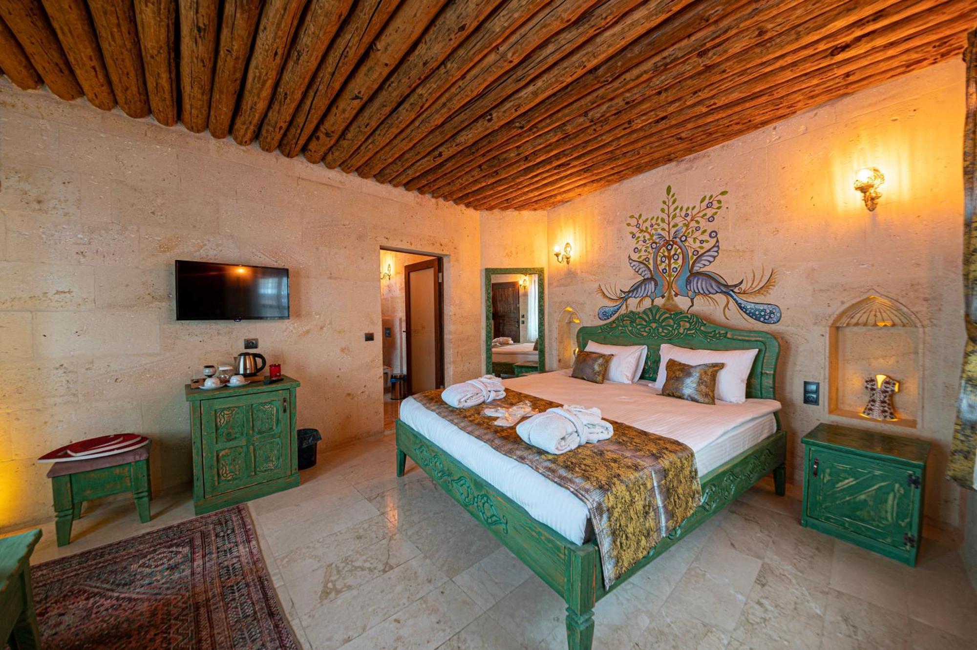 Tuerkan Cave Hotel เนฟซิเฮียร์ ภายนอก รูปภาพ