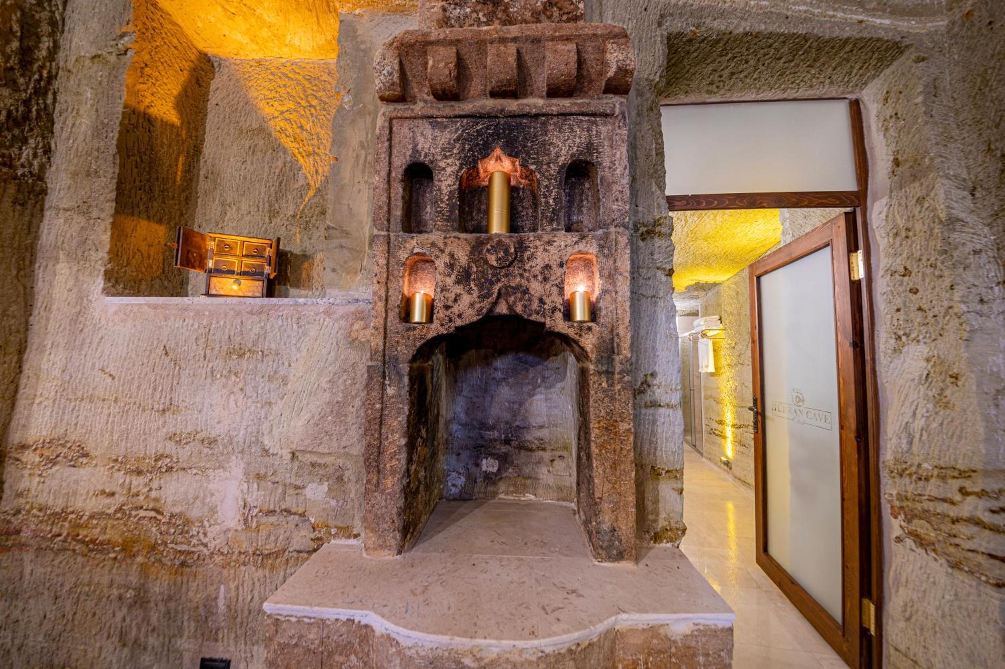Tuerkan Cave Hotel เนฟซิเฮียร์ ภายนอก รูปภาพ