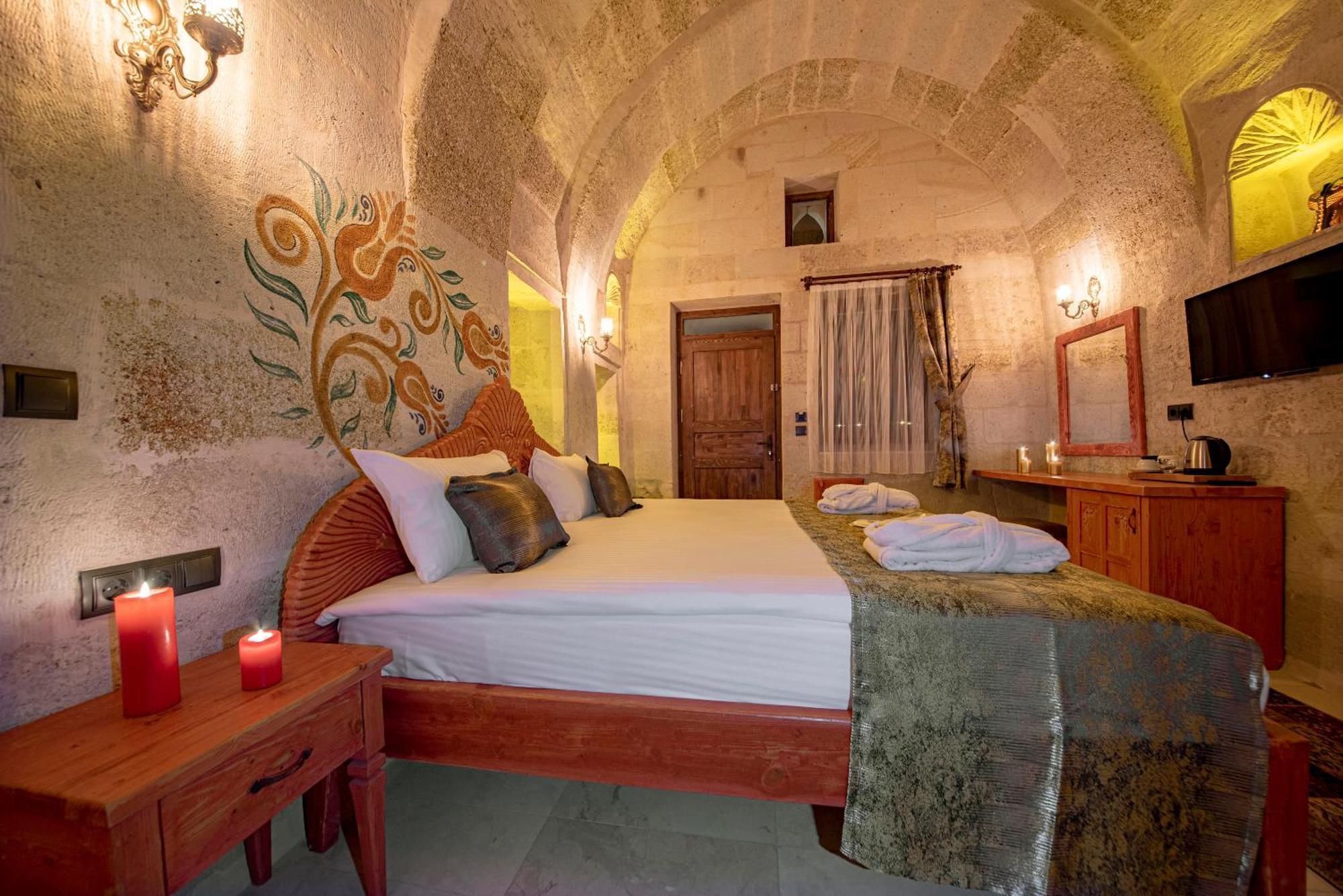Tuerkan Cave Hotel เนฟซิเฮียร์ ภายนอก รูปภาพ