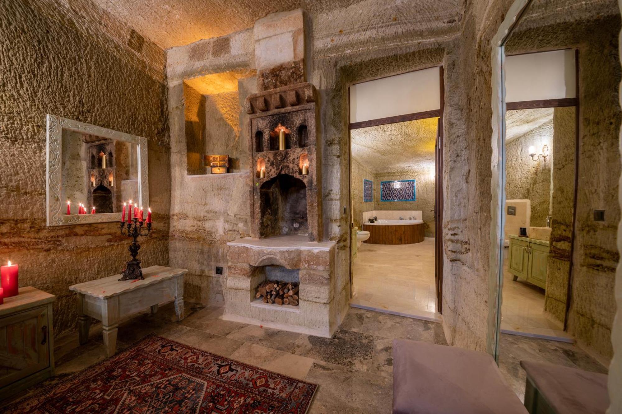 Tuerkan Cave Hotel เนฟซิเฮียร์ ภายนอก รูปภาพ