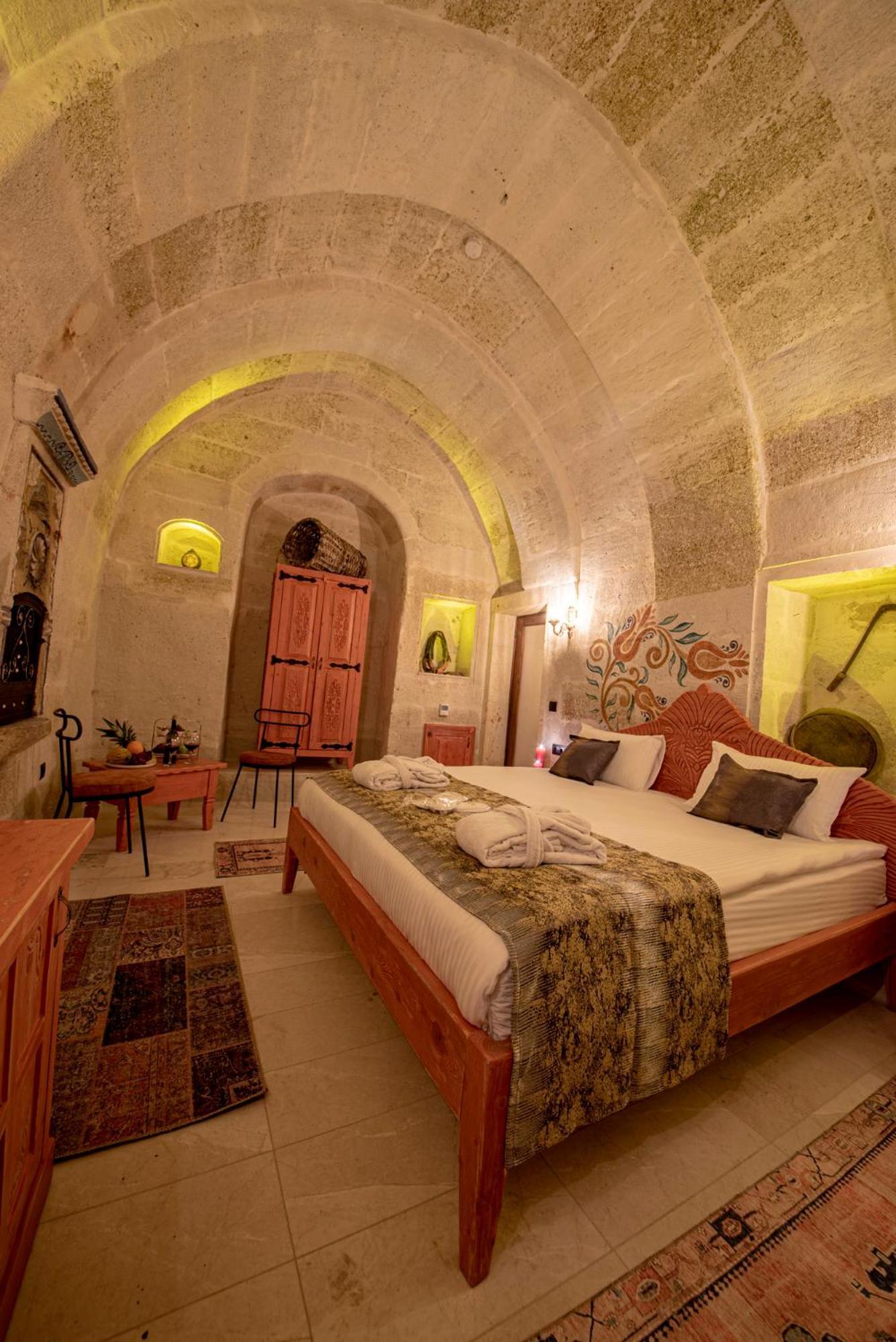 Tuerkan Cave Hotel เนฟซิเฮียร์ ภายนอก รูปภาพ